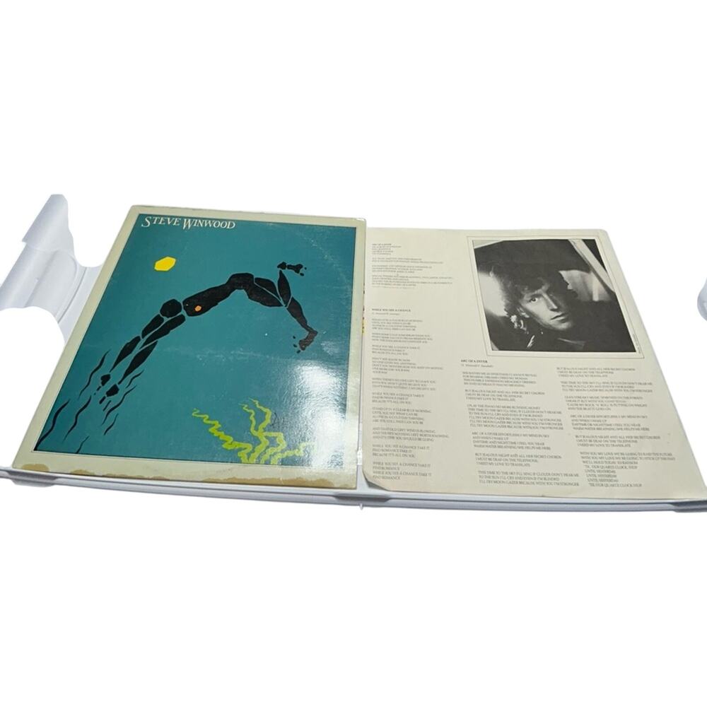 Steve Winwood Arc of a diver Vinyl Record with Cover